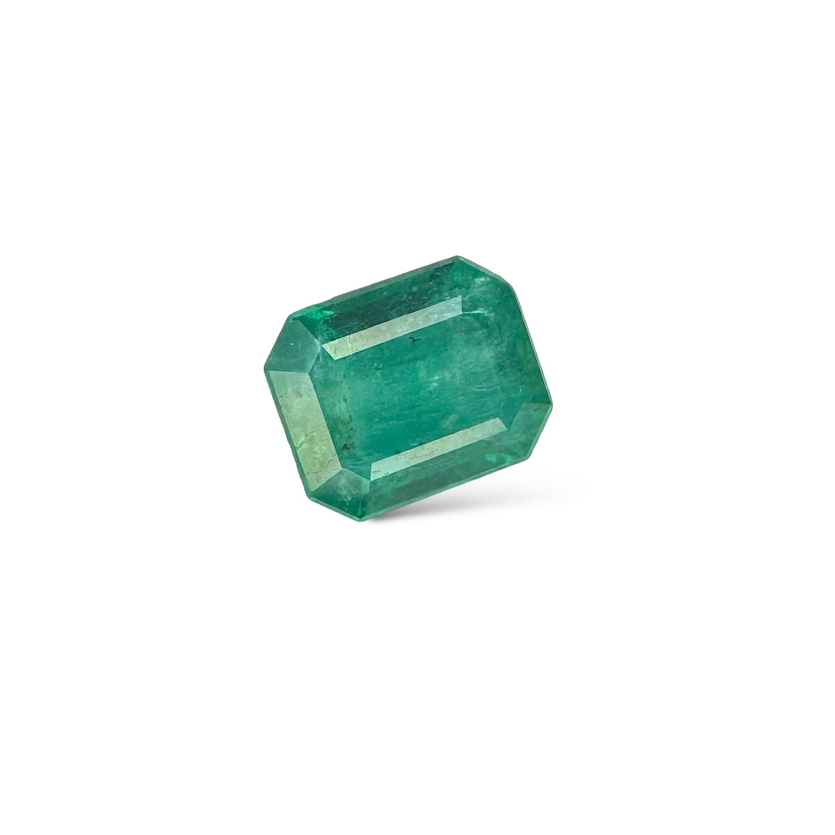 Natural Zambian Emerald Stone  2.10 carat   Emerald Cut 8.6x7.2mm