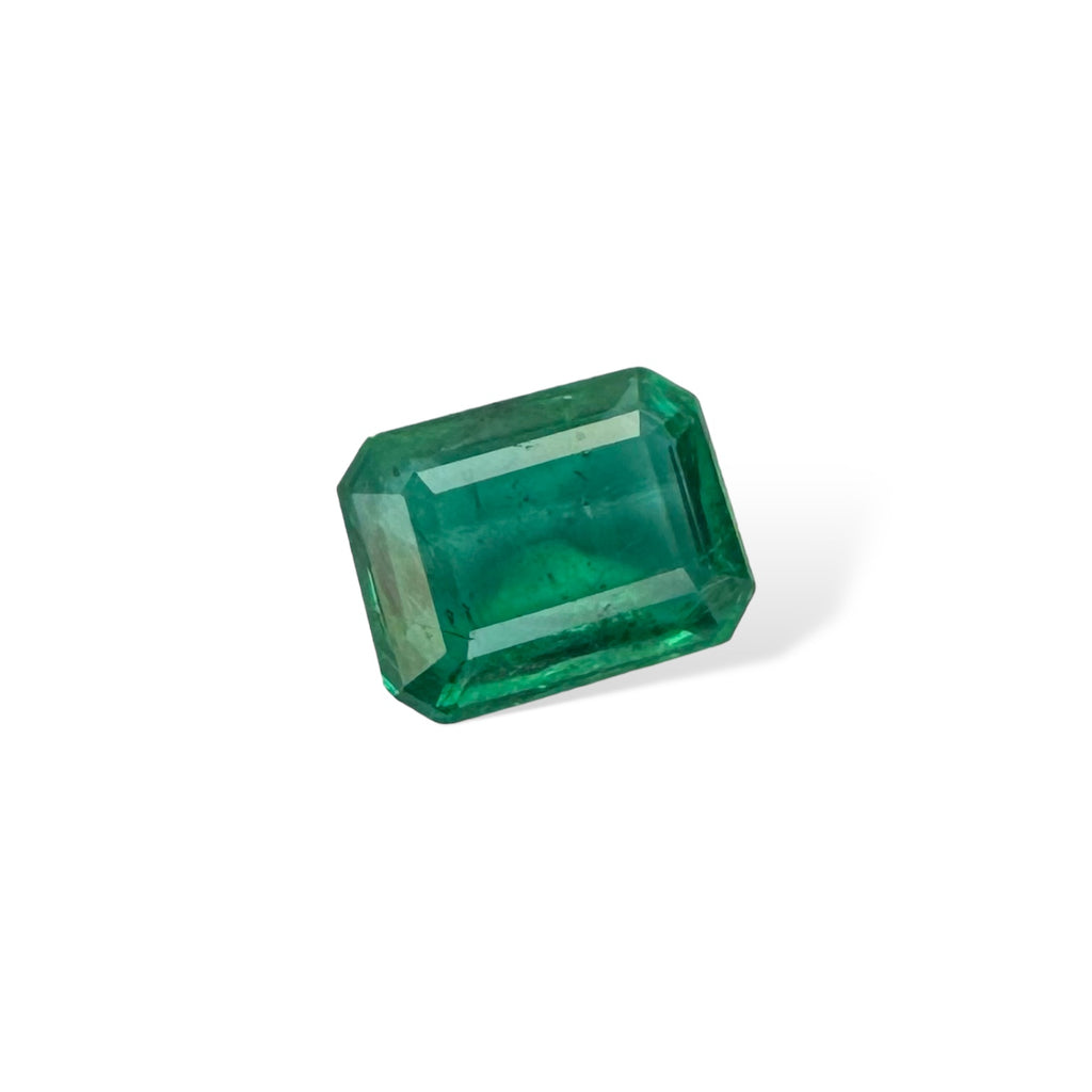 Natural Zambian Emerald Stone  2.17 carat   Emerald Cut 9.2x7 mm