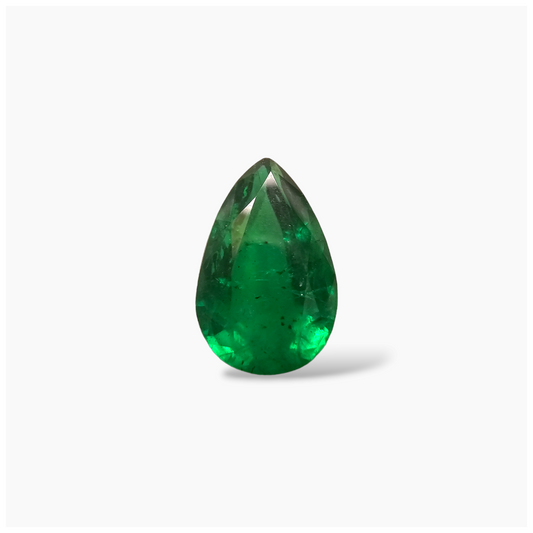 buy Natural Zambian Emerald Stone 2.29 Carats Pear Cut (11.2X7.3 mm )