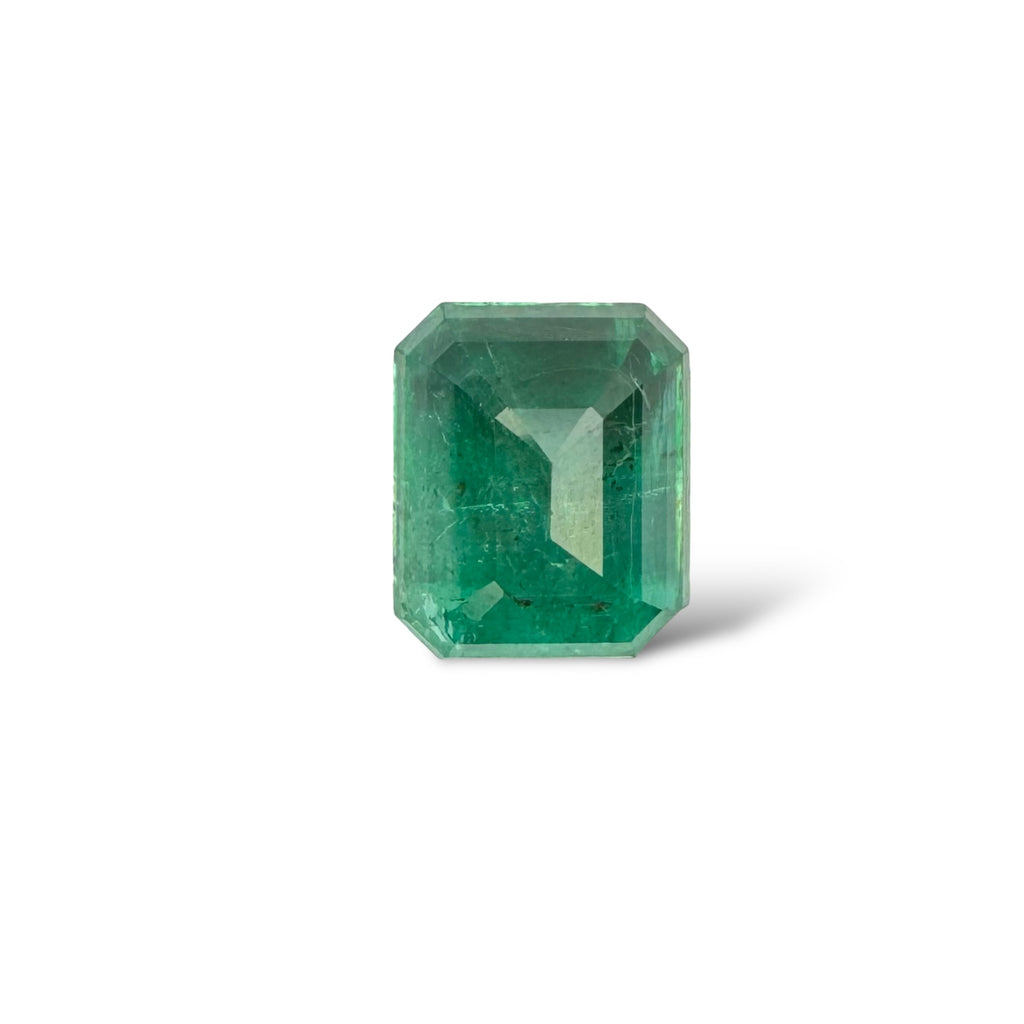Natural Zambian Emerald Stone  2.32 carat   Emerald Cut 8.5x7mm