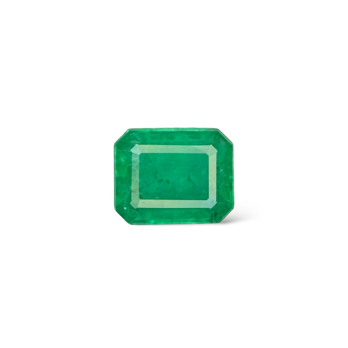 Natural Zambian Emerald Stone  2.01 carat   Emerald Cut 9X7.5 mm