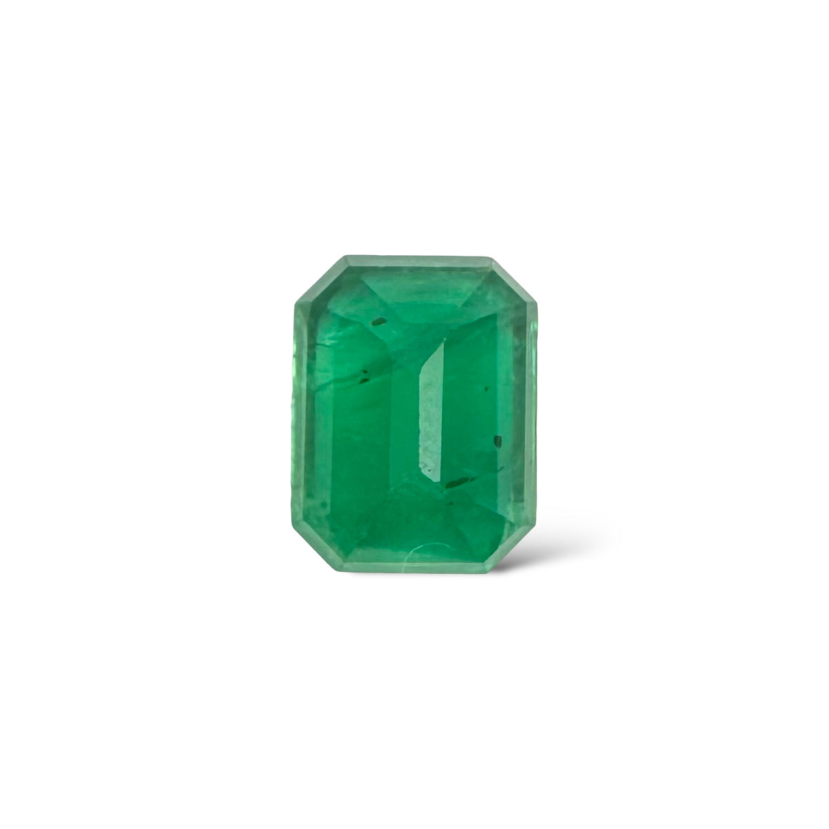 Natural Zambian Emerald Stone 2.55 carat  Emerald Cut  9.7x7.2 mm