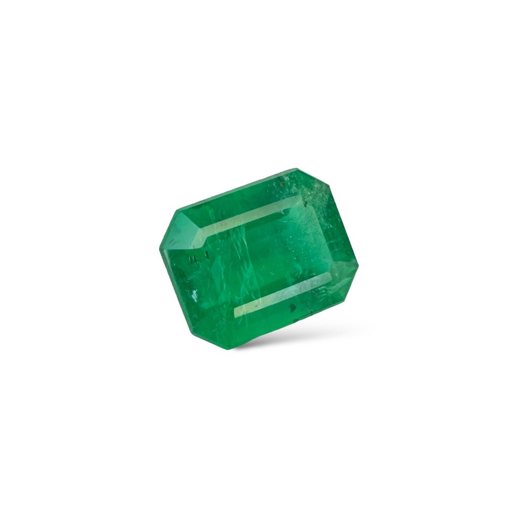 Natural Zambian Emerald Stone 2.55 carat  Emerald Cut  9.7x7.2 mm