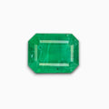 Natural Zambian Emerald Stone 2.55 carat  Emerald Cut  9.7x7.2 mm