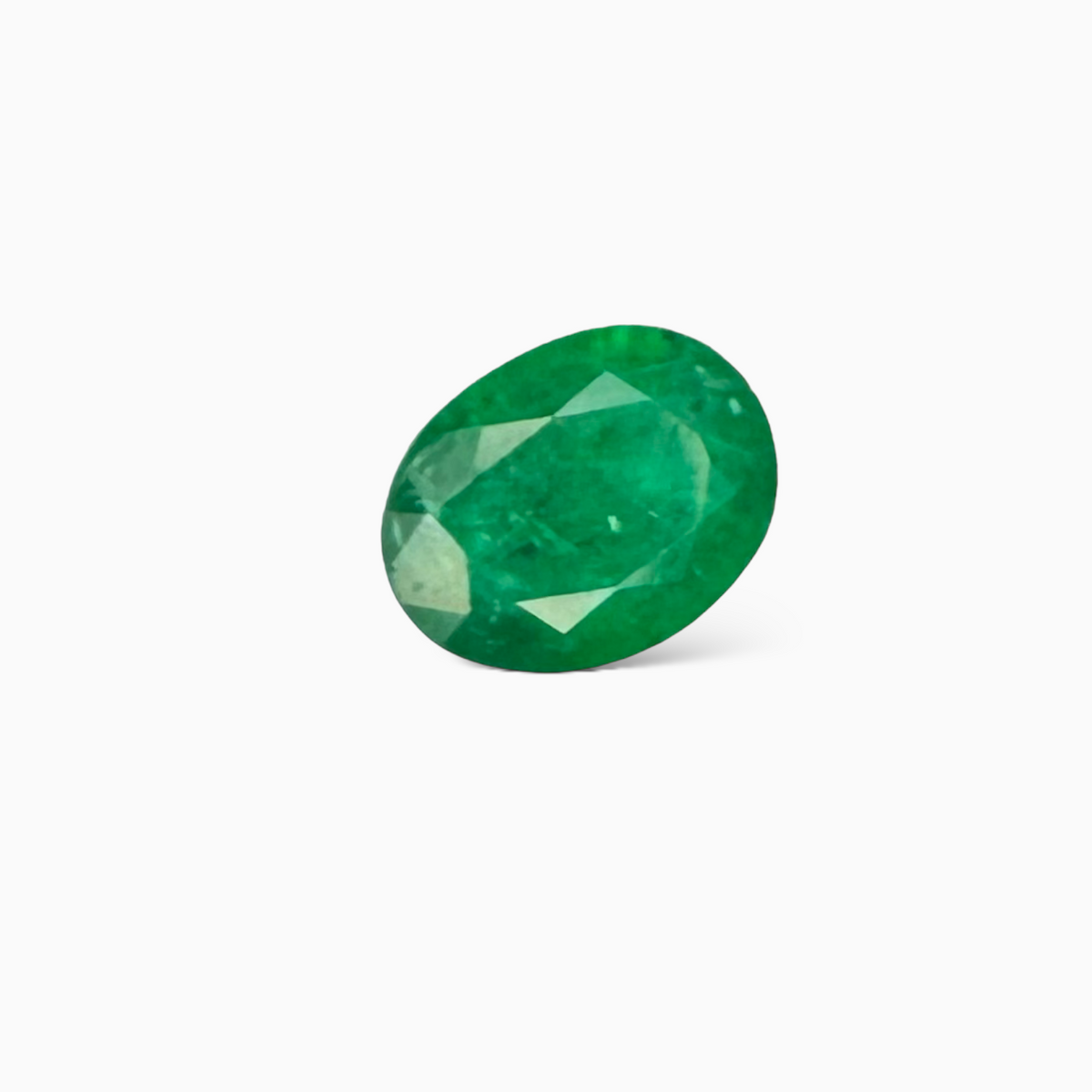Natural Zambian Emerald Stone 2.57 carat Oval Cut 11X8.5mm Aashir