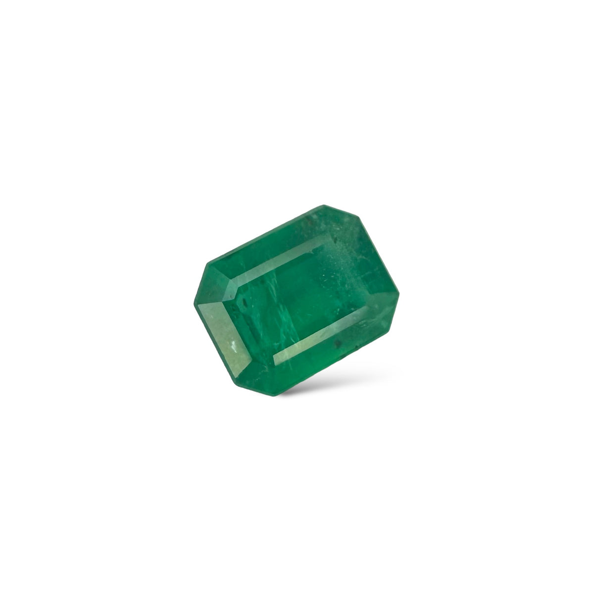 Natural Zambian Emerald Stone  2.59 Carat  Emerald Cut 9.4x7.3mm