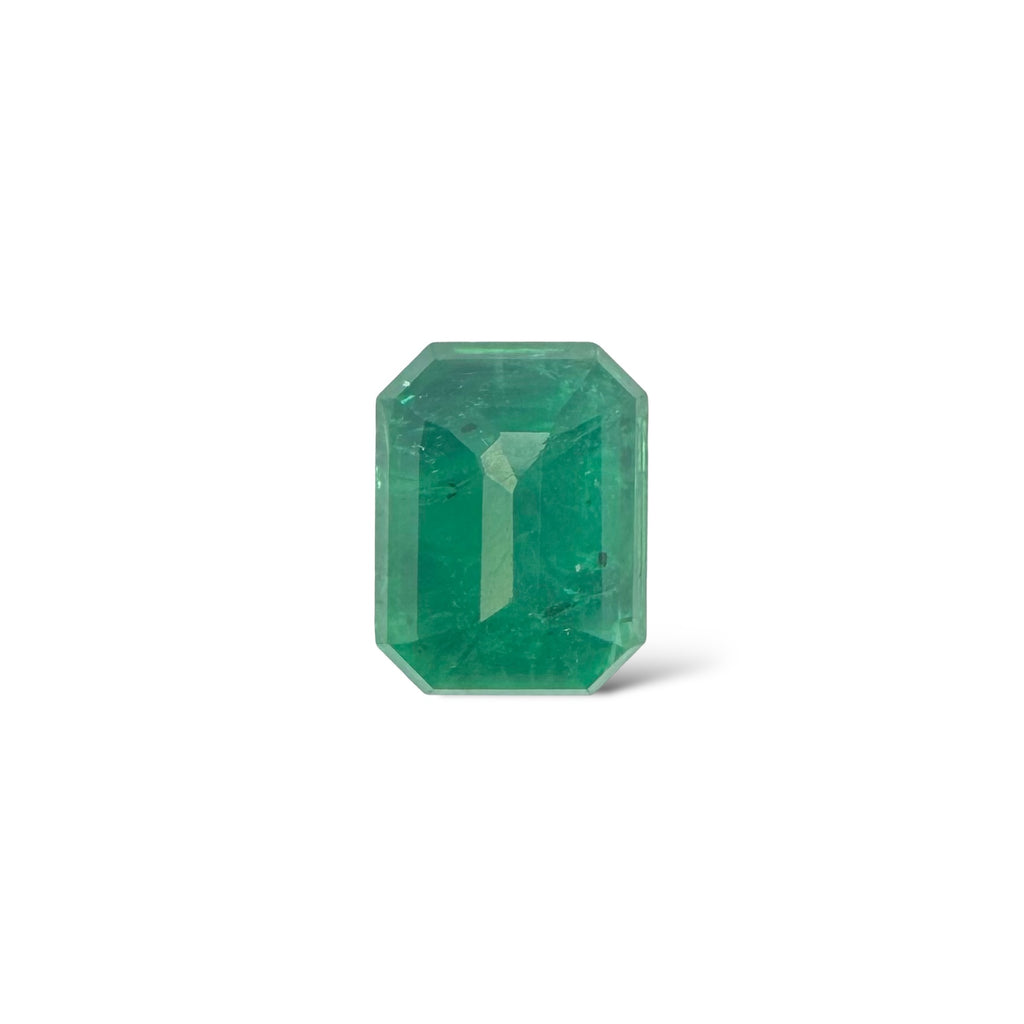 Natural Zambian Emerald Stone  2.59 Carat  Emerald Cut 9.4x7.3mm