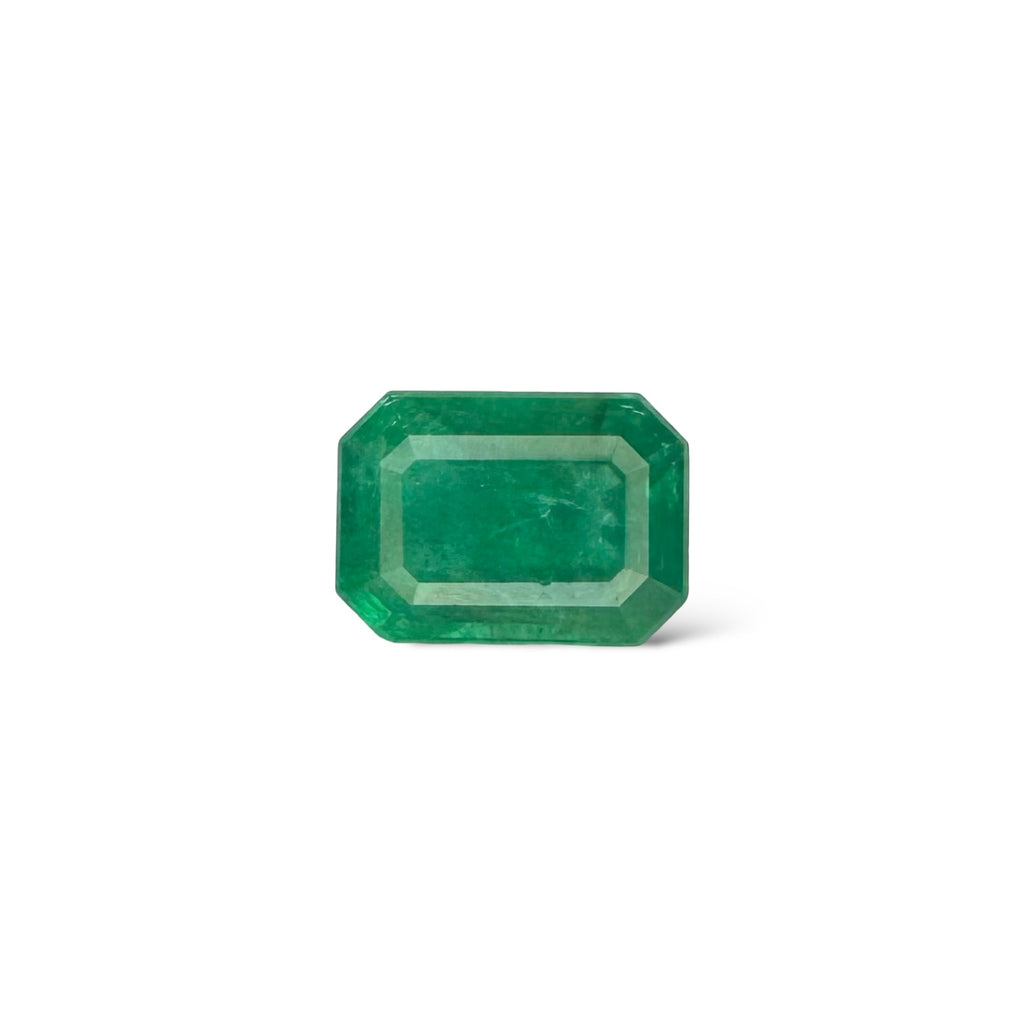 Natural Zambian Emerald Stone  2.61 carat   Emerald Cut 9.8x7 mm
