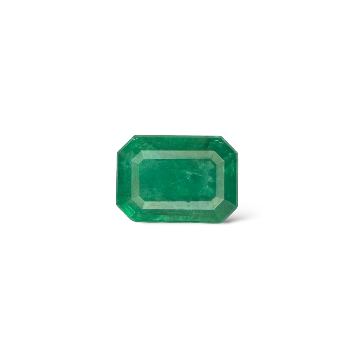 Natural Zambian Emerald Stone  2.61 carat   Emerald Cut 9.8x7 mm
