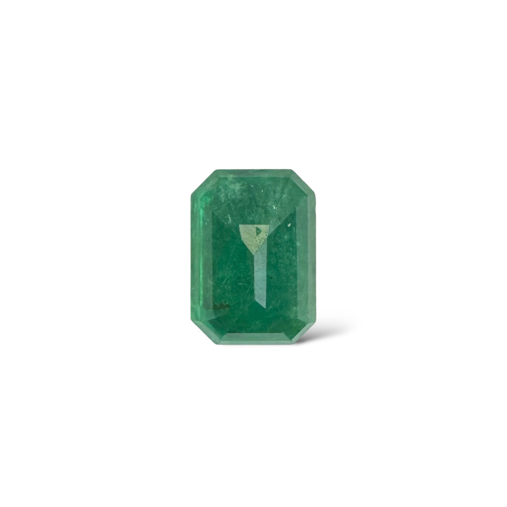 Natural Zambian Emerald Stone  2.61 carat   Emerald Cut 9.8x7 mm
