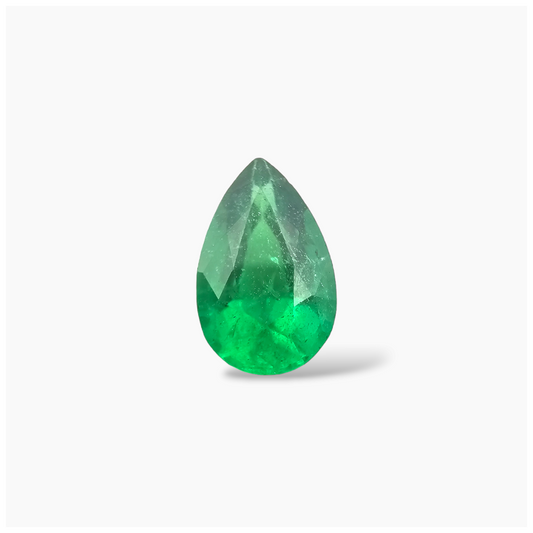 buy Natural Zambian Emerald Stone 2.62 Carats Pear Cut (11.5x7 mm)