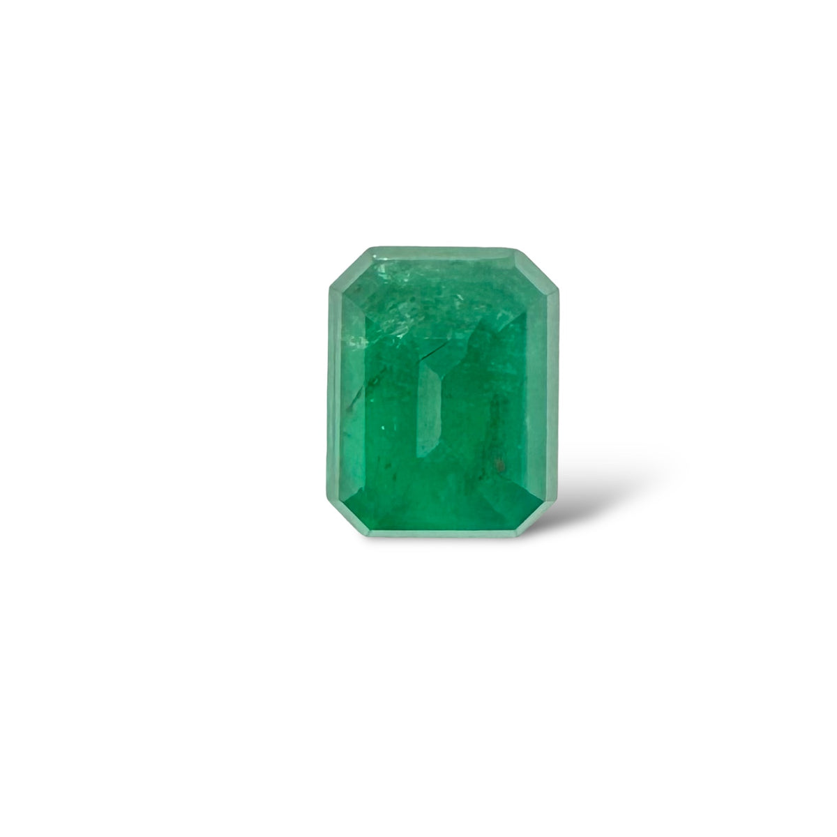 Natural Zambian Emerald Stone  2.63 carat   Emerald Cut 9x7mm