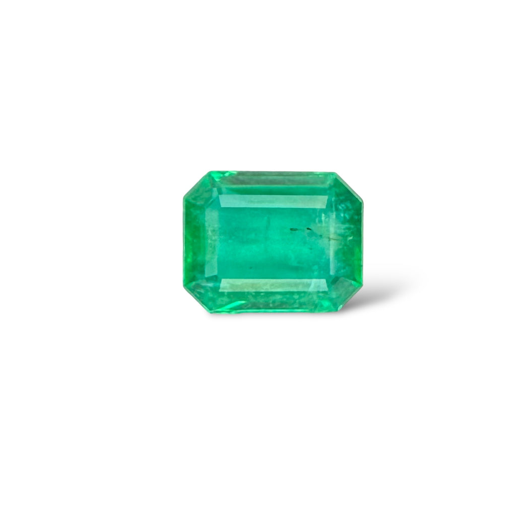 Natural Zambian Emerald Stone  2.63 carat   Emerald Cut 9x7mm