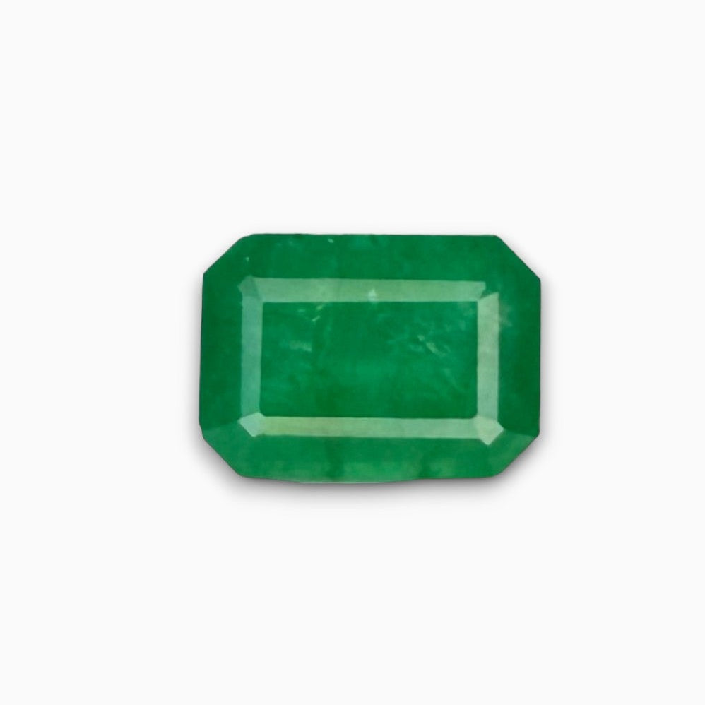 Natural Zambian Emerald Stone  1.94 carat  Emerald Cut  8.9x6.3mm