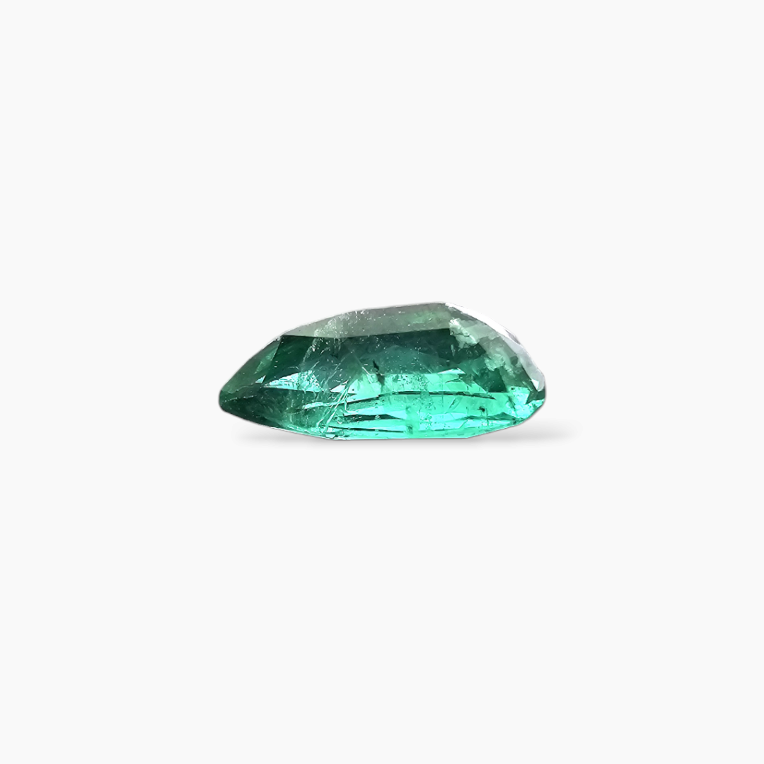 Natural Zambian Emerald Stone 2.70 Carats Pear Cut