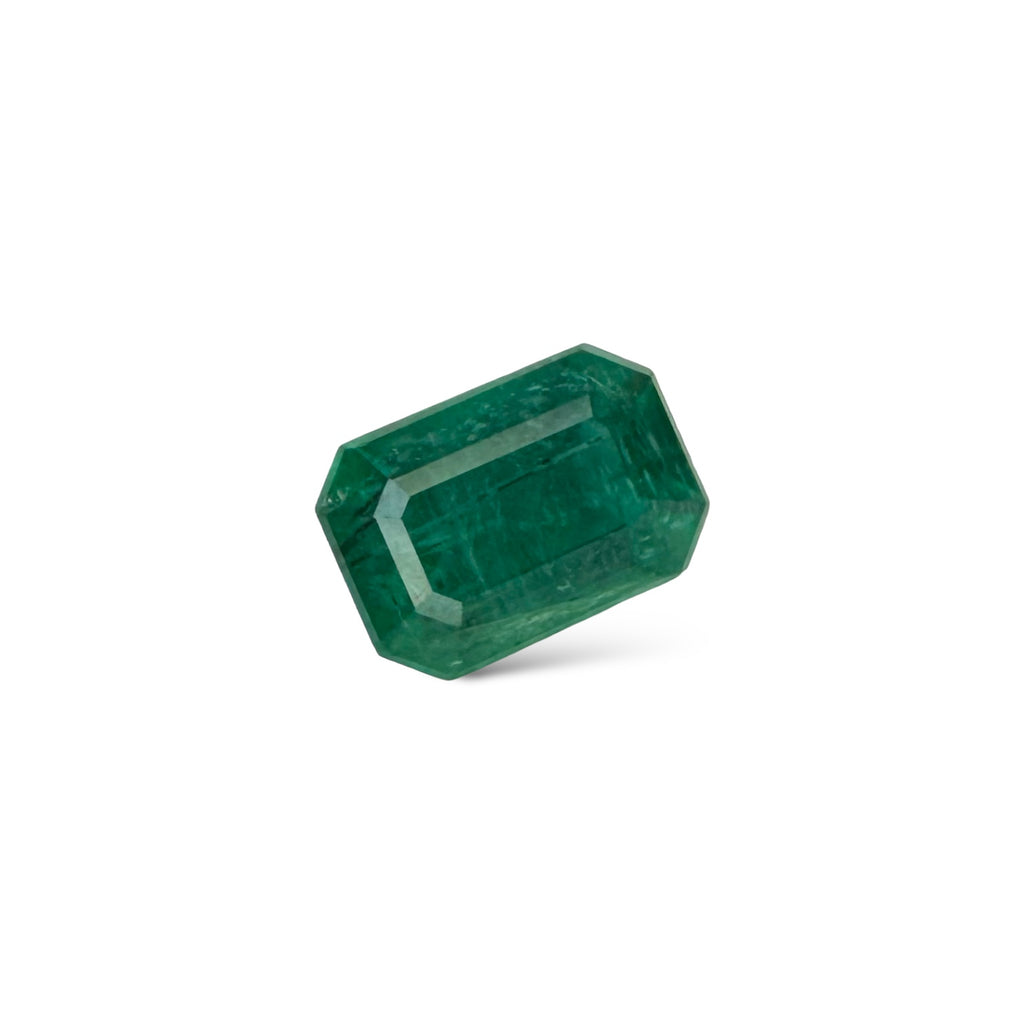 Natural Zambian Emerald Stone  2.93 carat  Emerald Cut  9.6x6.7 mm