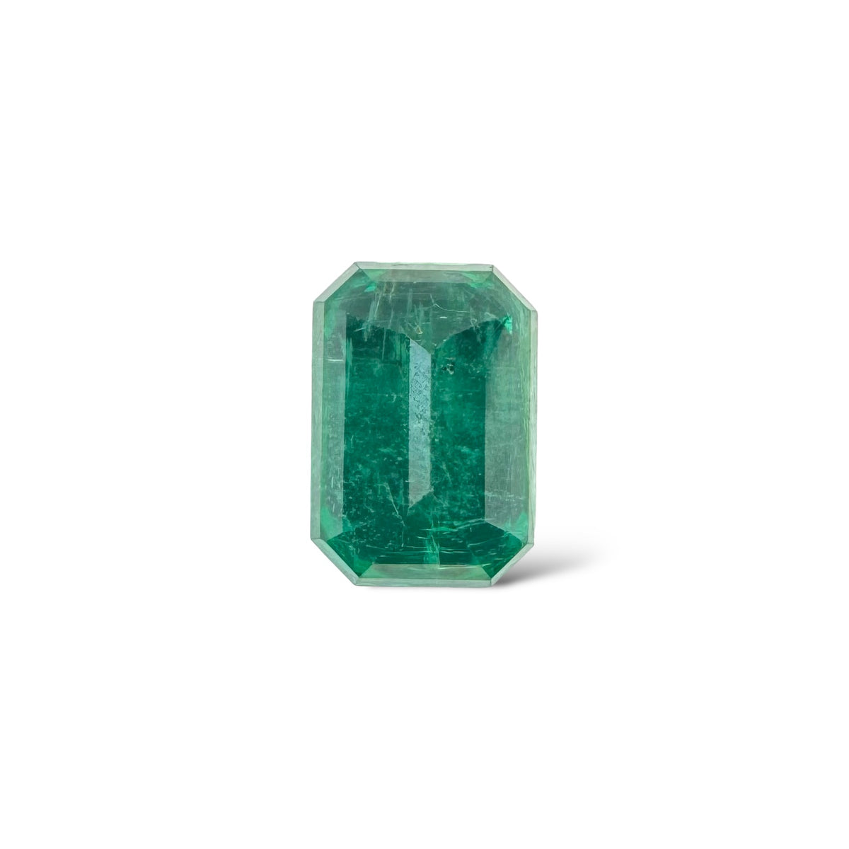 Natural Zambian Emerald Stone  2.93 carat  Emerald Cut  9.6x6.7 mm