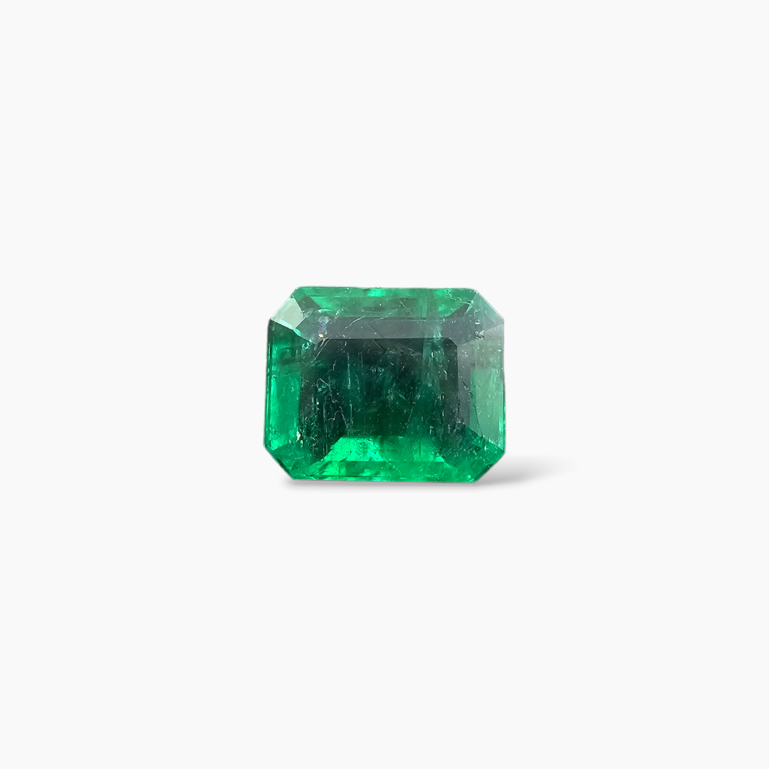 shop Natural Zambian Emerald Stone 3.08 Carats Emerald Cut
