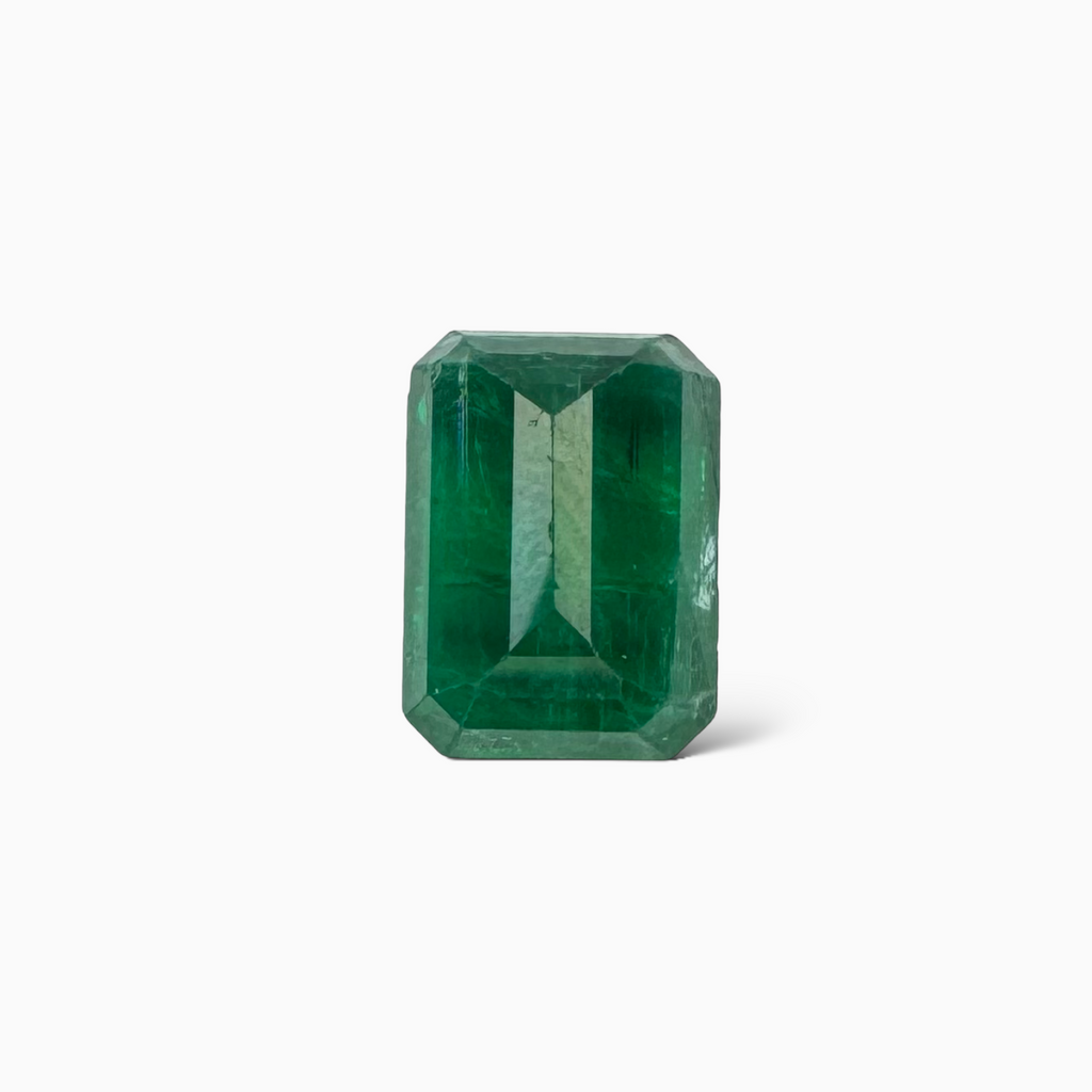 Natural Zambian Emerald Stone  3.19 carat  Emerald Cut  10.5x7.6mm