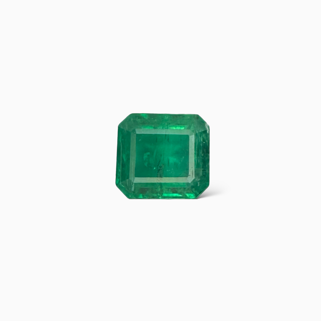 Natural Zambian Emerald Stone 3.19 carat  Emerald Cut 9x9 mm Aaqil