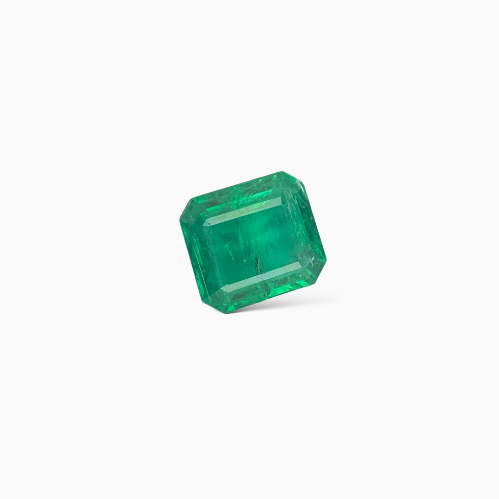 Natural Zambian Emerald Stone 3.19 carat  Emerald Cut 9x9 mm Aaqil