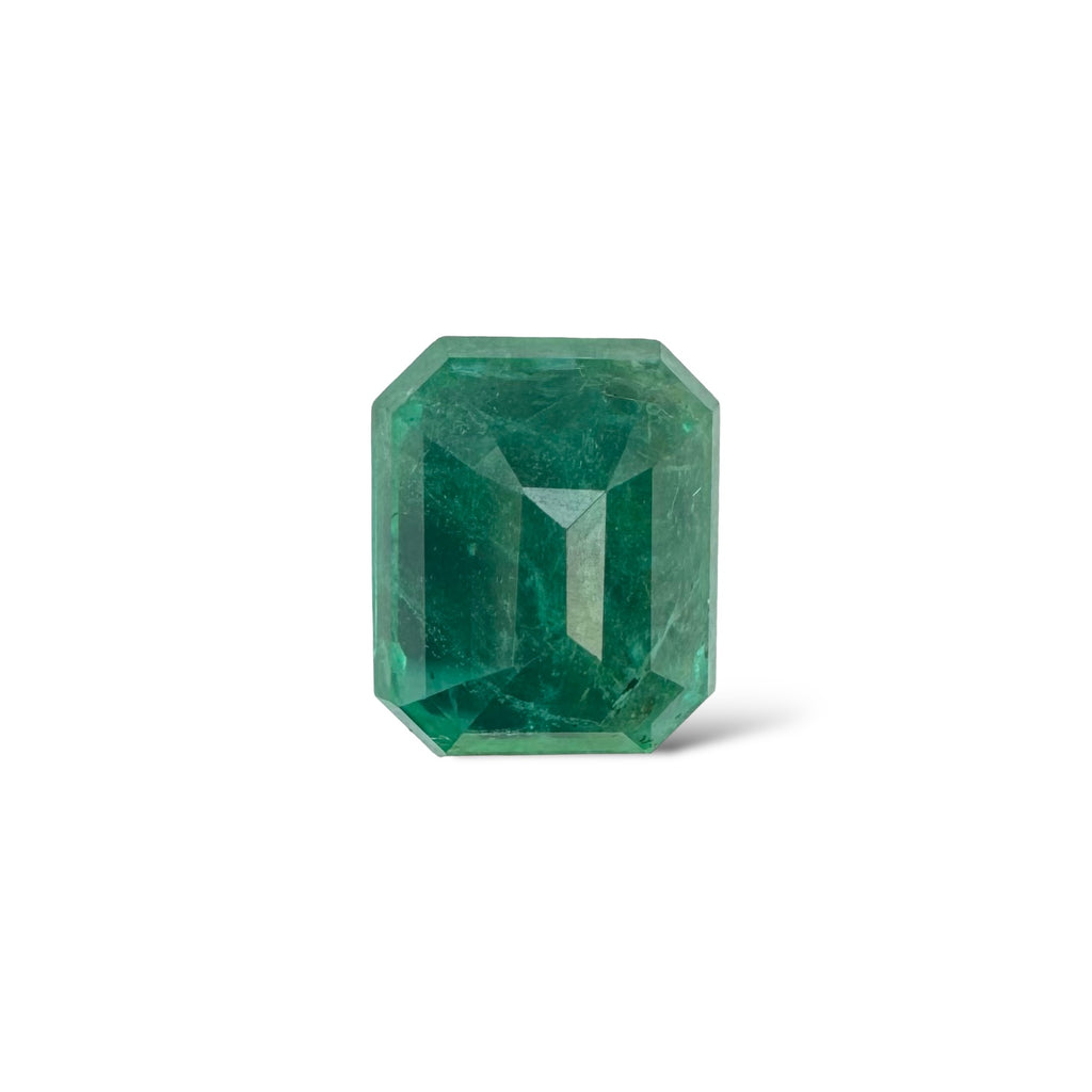 Natural Zambian Emerald Stone  3.21 carat Emerald Cut 9.3x7.7 mm
