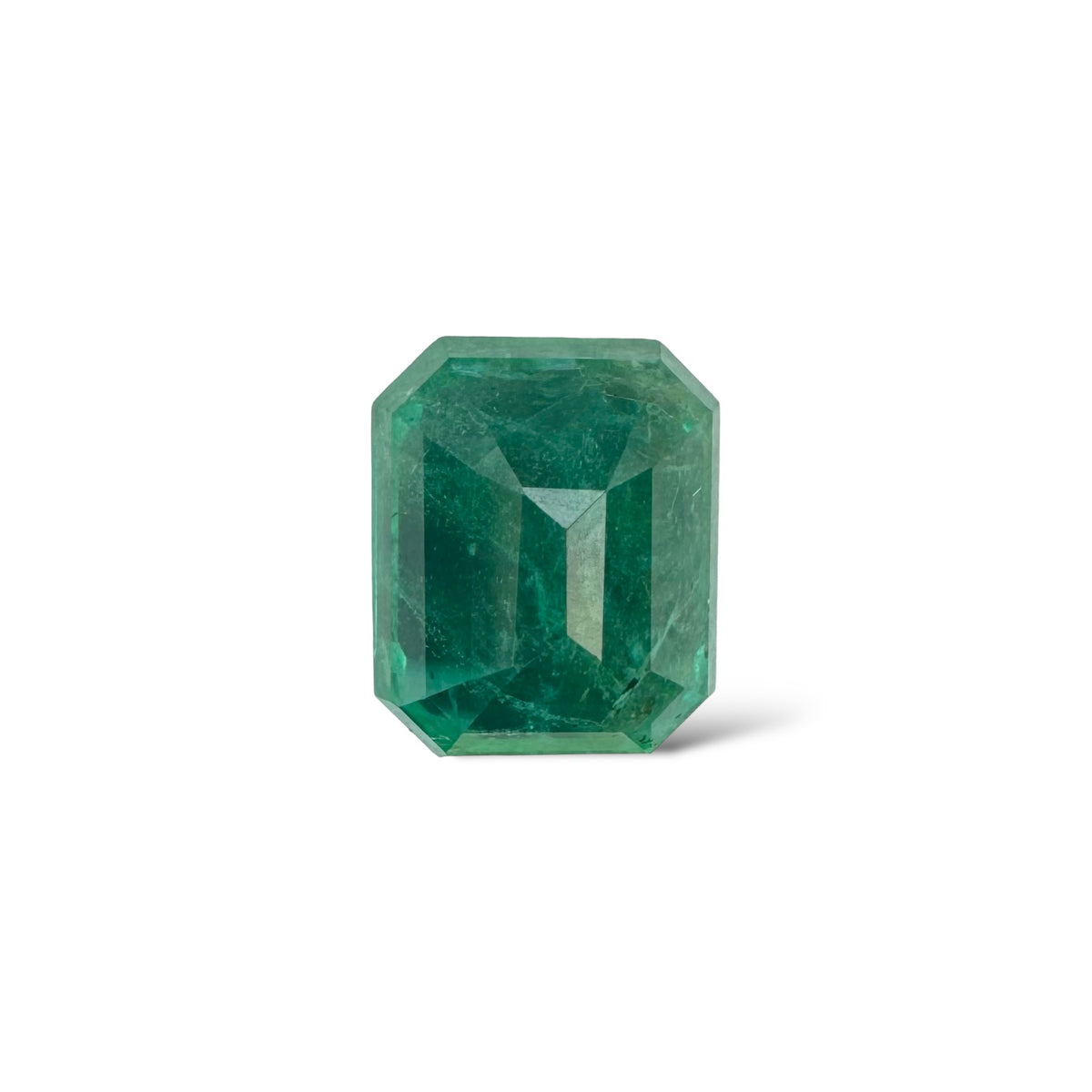 Natural Zambian Emerald Stone  3.21 carat Emerald Cut 9.3x7.7 mm