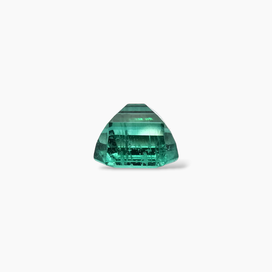 LOOSE Natural Zambian Emerald Stone 3.26 Carats Asscher Cut