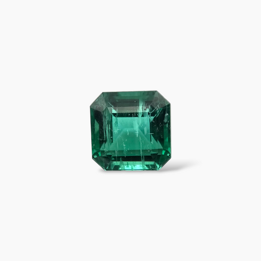 BUY Natural Zambian Emerald Stone 3.26 Carats Asscher Cut