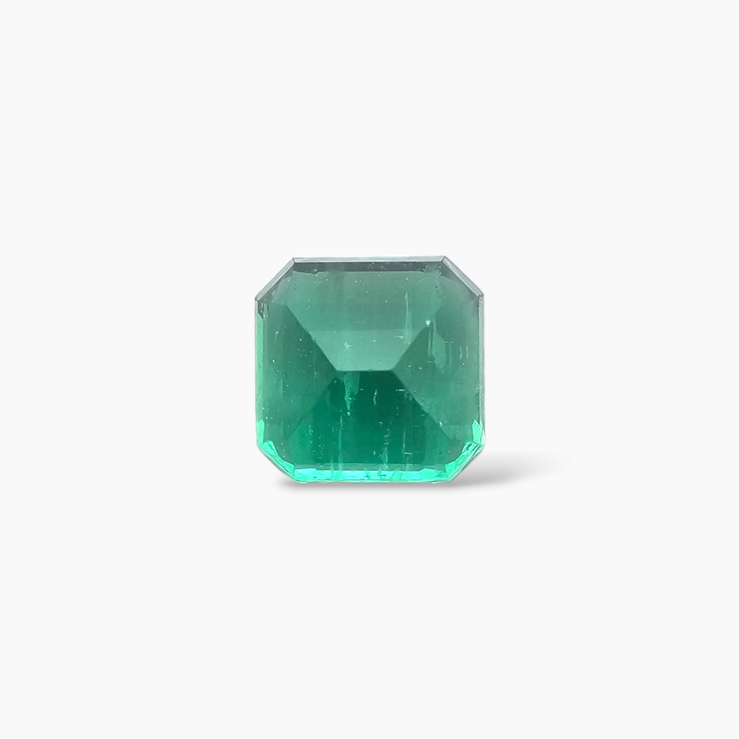 Natural Zambian Emerald Stone 3.26 Carats Asscher Cut
