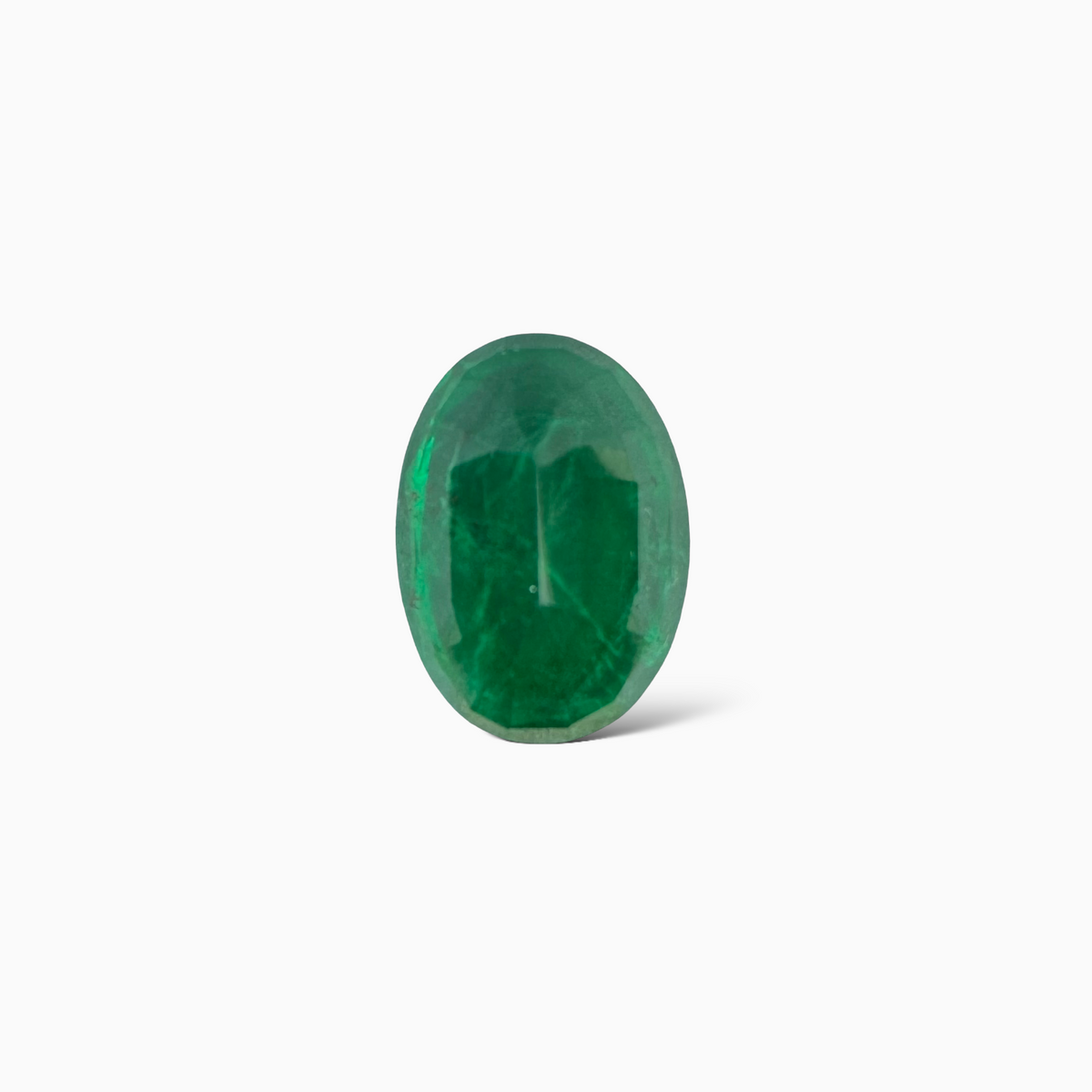 Natural Zambian Emerald Stone 3.39 carat  Oval Cut 11.2x8.2mm