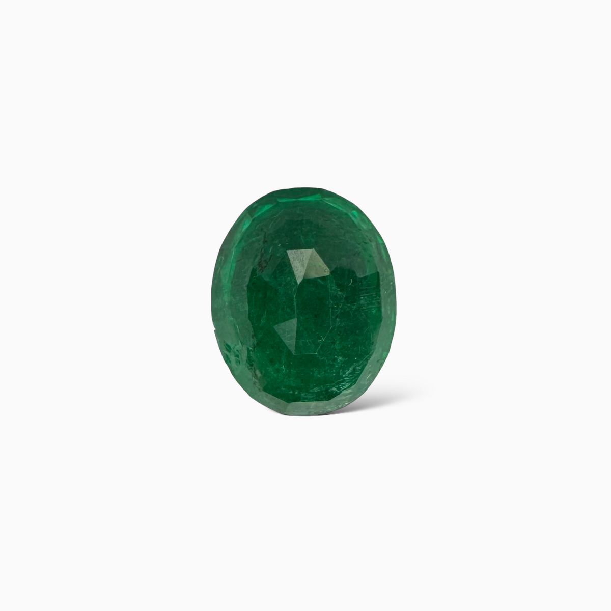 Natural Zambian Emerald Stone 3.43 carat  Oval Cut 10.7x8.6 mm