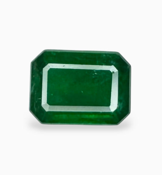 Natural Zambian Emerald Stone 3.58 Carats 11.3x8.3mm