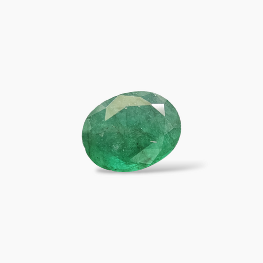 shop Natural Zambian Emerald Stone 3.72 Carats Oval Cut (12x9.3 mm)