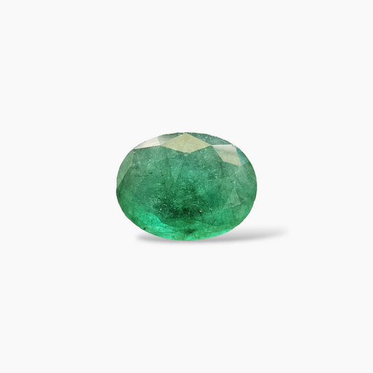 buy Natural Zambian Emerald Stone 3.72 Carats Oval Cut (12x9.3 mm)
