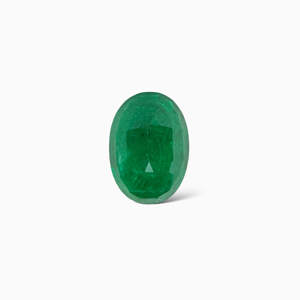 Natural Zambian Emerald Stone 3.72 carats Oval Cut 11.6x8.3mm