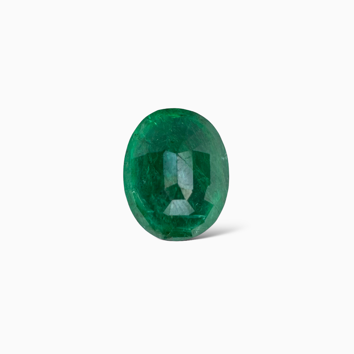 Natural Zambian Emerald Stone 3.73 carat  Oval Cut 11x9mm