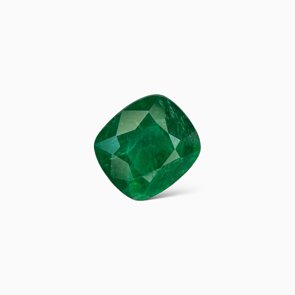 Natural Zambian Emerald Stone 4.15 carat  Cut 10.3x9.3mm