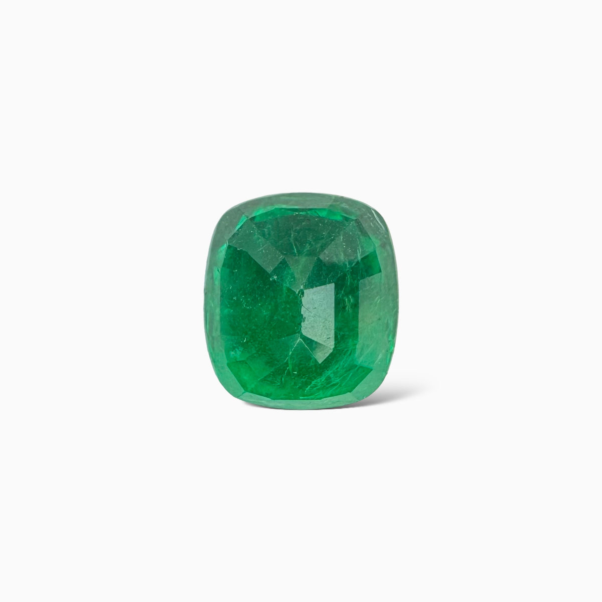 Natural Zambian Emerald Stone 4.15 carat  Cut 10.3x9.3mm