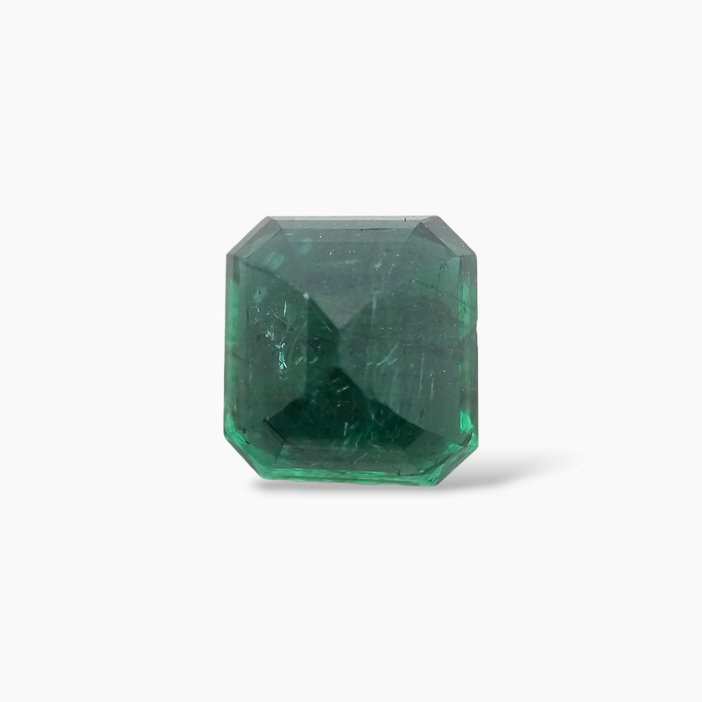 Natural Russian Emerald Stone 4.22 Carats Emerald Cut 9.24 x 8.71 x 7.44 mm