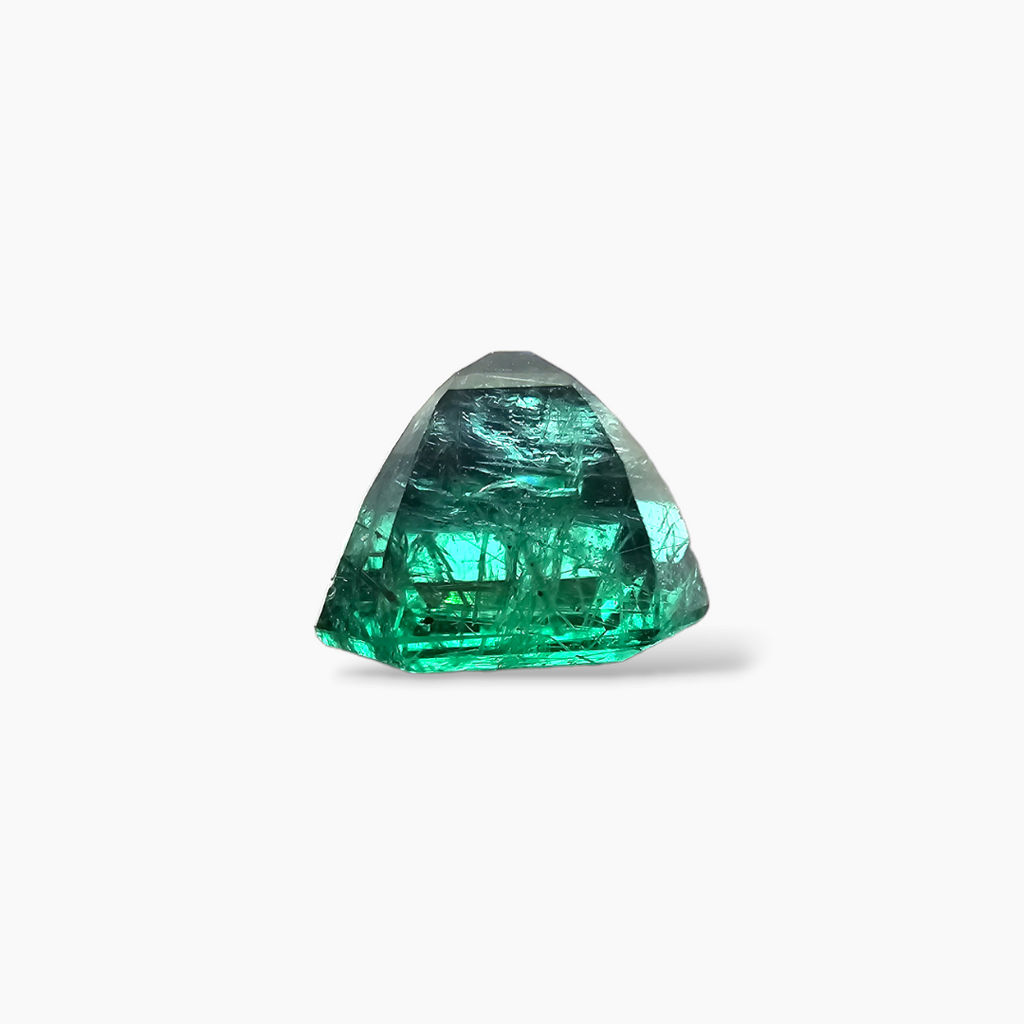 Natural Russian Emerald Stone 4.22 Carats Emerald Cut 9.24 x 8.71 x 7.44 mm