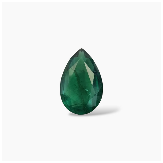 buy Natural Zambian Emerald Stone 4.26 Carats Pear Cut (14.2x9.5mm)