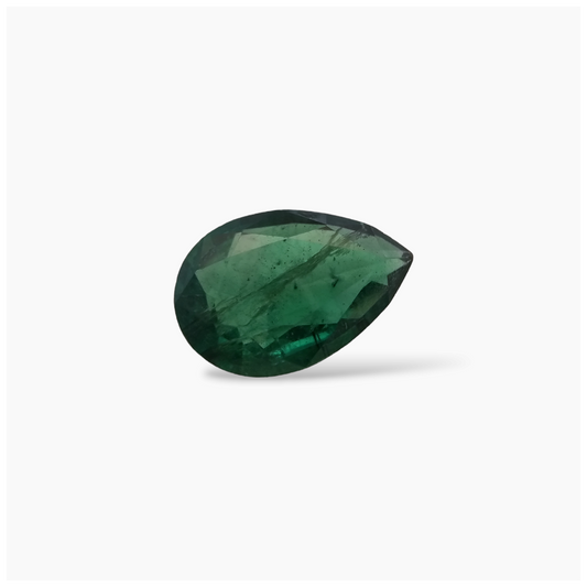 shop Natural Zambian Emerald Stone 4.26 Carats Pear Cut (14.2x9.5mm)
