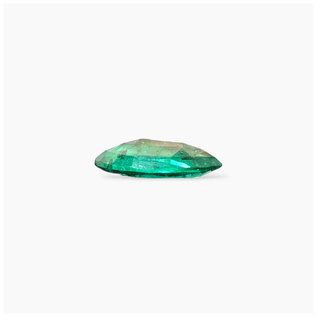 Natural Zambian Emerald Stone 4.39 Carats Pear Cut (16.5x10 mm) 