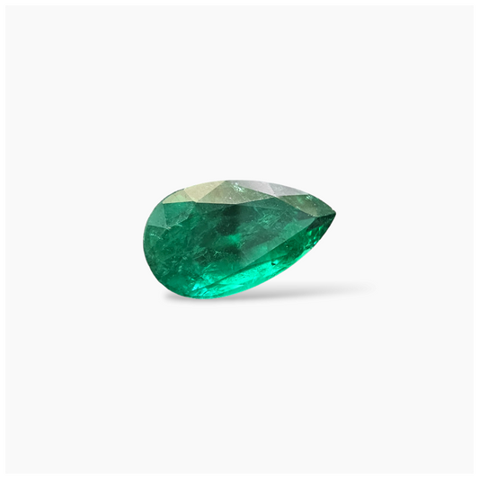 shop Natural Zambian Emerald Stone 4.41 Carats Pear Cut (14x8 mm )