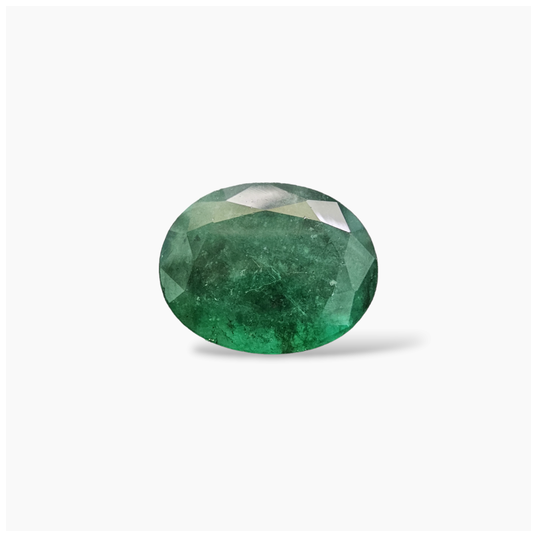 buy Natural Zambian Emerald Stone 4.46 Carats Oval Cut (13x10.5 mm)