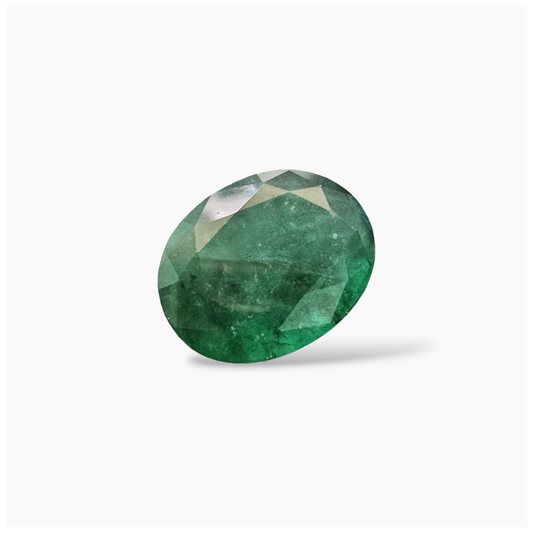 shop Natural Zambian Emerald Stone 4.46 Carats Oval Cut (13x10.5 mm) 