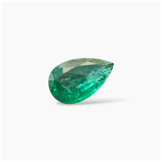 shop Natural Zambian Emerald Stone 4.61 Carats Pear Cut (15x9 mm  )