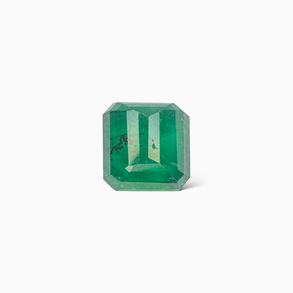Natural Zambian Emerald Stone  4.97 carat  Emerald Cut  10.4x10.4x5.2mm