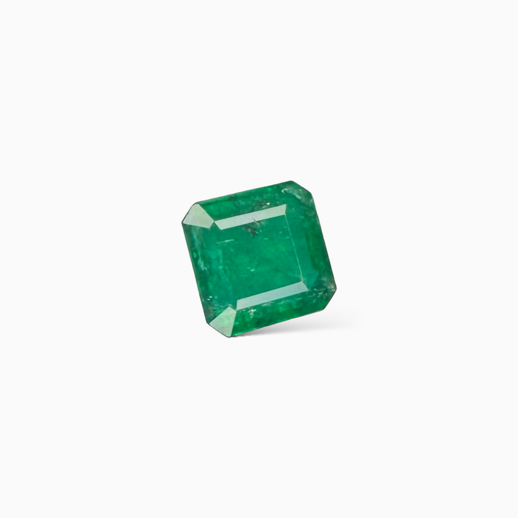Natural Zambian Emerald Stone  4.97 carat  Emerald Cut  10.4x10.4x5.2mm